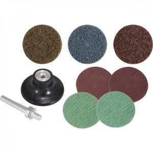 Jogo de discos de lixa com esponja abrasiva 50 mm Vonder