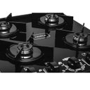 Ver imagem 4 de Fogão de Piso Íris Glass 4 Bocas Mesa de Vidro Forno Preto