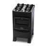 Fogão de Piso Íris Glass 4 Bocas Mesa de Vidro Forno Preto - 2