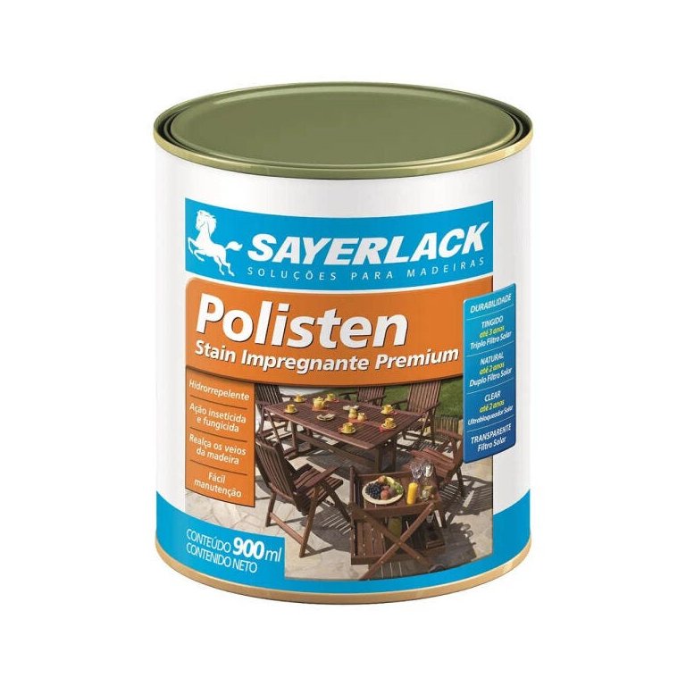 Stain Impregnante Sayerlack Polisten Transparente 900ml