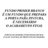 Porta de Correr Frisada Cm-01 Fundo Primer Branco Kit Alumínio Polido 210x82 - 2