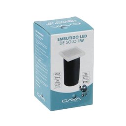 Embutido de Solo Slim - Bivolt Quadrado - 5x5x8,7cm - 5