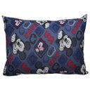 Ver imagem 1 de Fronha Portallar Malha Estampada Disney Mickey Simpatico 48cmx68cm Azul