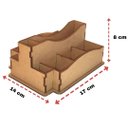 Ver imagem 4 de Porta Guardanapo e Sachê em MDF - Kit 10 Unidades