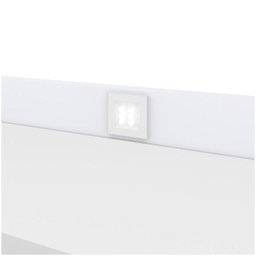 Penteadeira 02 Gavetas Espelho e Led Léia Henn Branco - 2 Penteadeira 02 Gavetas Espelho e Led Léia Henn Branco - 2