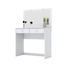 Penteadeira 02 Gavetas Espelho e Led Léia Henn Branco - 3 Penteadeira 02 Gavetas Espelho e Led Léia Henn Branco - 3