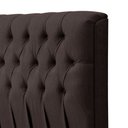Ver imagem 5 de Cabeceira Cama Queen Estofada 1,60 - Inca Linho Marrom