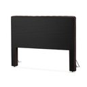 Ver imagem 3 de Cabeceira Cama Queen Estofada 1,60 - Inca Linho Marrom
