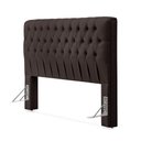 Ver imagem 2 de Cabeceira Cama Queen Estofada 1,60 - Inca Linho Marrom