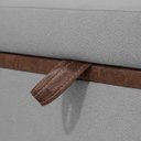 Ver mais imagens de Puff Recamier Baú Versallies 100 Cm para Sala Quarto Bouclé
