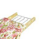 Ver imagem 7 de Tábua de Passar Roupa Dobrável de Madeira Layla 2 Níveis Estampada G02 - D’Rossi