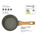 Ver imagem 3 de Panela Caçarola Verde 16cm Indução Cerâmico 4mm Style Cook