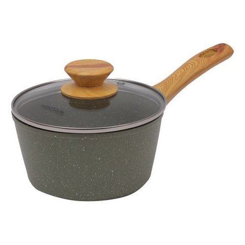 Panela Caçarola Verde 16cm Indução Cerâmico 4mm Style Cook