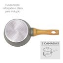 Ver imagem 4 de Panela Caçarola Verde 16cm Indução Cerâmico 4mm Style Cook