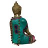 Buda de Bronze e Mosaico 37 Cm - 5