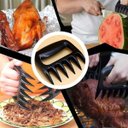 Ver imagem 2 de Patas Urso Desfiador de Carne Garfo Churrasco e Cozinha Mimo