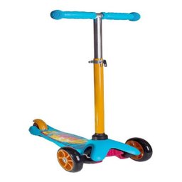Patinete Infantil Com 3 Rodas e Freio Rafa Dobrável Samba Toys - 1