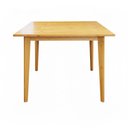 Ver imagem 3 de Mesa Jantar Quadrada 4 Lugares Boho Madeira 100cm Mel