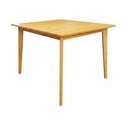 Ver imagem 2 de Mesa Jantar Quadrada 4 Lugares Boho Madeira 100cm Mel