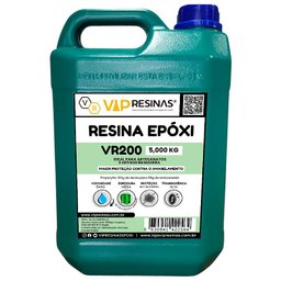 Resina Epóxi + Endurecedor Vr200 Uv 7,5kg Média Espessura - 3