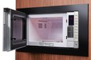 Ver imagem 3 de Micro-ondas Fischer Fit Line Embutir 25 Litros Moldura Preto 34915