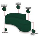Ver imagem 6 de Sofá 4 Lugares Orgânico 220cm Pé Ferro Preto Morgan Bouclê Verde - D’Rossi