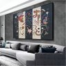 Quadro Decorativo Wassily Kandinsky Listrado 1934:120x80 cm/BRANCA - 3