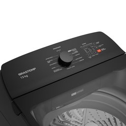 Máquina de Lavar Brastemp 13kg Cinza Platinum com Ciclo Tira Manchas Advanced e Ciclo Antibolinha - - 13