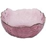 Bowl de Cristal Martelado C/BORDA Dourada Rosa TAJ 19X10CM WOLFF - 1