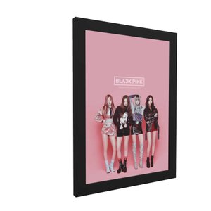 Quadro Decorativo Black Pink