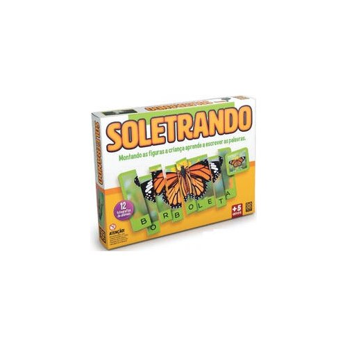 Jogo Infantil Soletrando Grow - Bebe Brinquedo