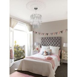 Kit Lustre Cristal Acrílico 42x75 + 3 Lâmpadas LED ACL09 - 5