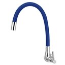 Ver imagem 1 de Torneira para Cozinha de Parede Tubo Gourmet Colorido 1/4v.:azul