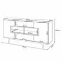 Ver imagem 3 de Buffet Murano Off White Cinamomo - Hb Móveis