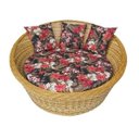 Ver imagem 1 de Chaise Orbit em Fibra Sintética Bananeira - Tecido Maui Preto