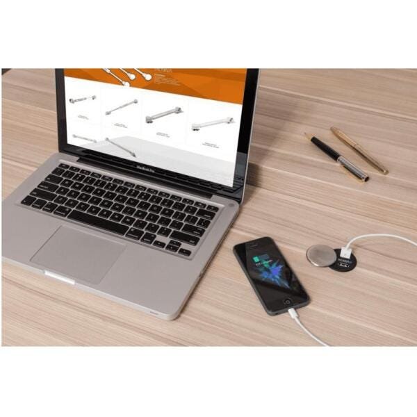 Tomada USB de Embutir Renna - 3