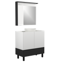Ver imagem 1 de Conjunto Gabinete para Banheiro com Pé Jessé 80 Cm