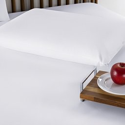 Capa Colchão Protetor Impermeável Queen com Elástico Microblock:branco - 2