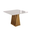 Ver imagem 7 de Conjunto Mesa com 4 Cadeiras Orquestra Marrom/Marromle/Off White