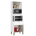 Ver imagem 2 de Torre Quente 70 Cm 3 Portas 1 Gaveta Thb Leticia