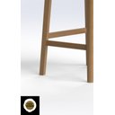 Ver imagem 3 de Banqueta Banco Alta Cozinha Bistrô Balcão Sila:Mel