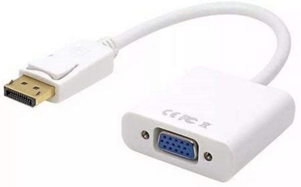 Cabo Adaptador DisplayPort para VGA Branco MTV-601 Tomate - 2