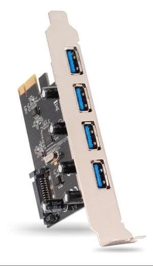 Placa USB 3.0 PCI Express 1x PC Computador 4 Portas Saidas - 2