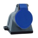 Ver imagem 1 de Tomada de Sobrepor 32A 6H 3P+T 220/240V Cor Azul Modelo S-4209 - Steck