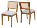 Ver imagem 5 de Conjunto Sala de Jantar Mesa 180x90 com 6 Cadeiras Prime Wood