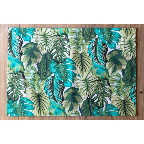 Kit Jogo Americano para 4 Lugares Mesa Posta Verde 52x36cm:verde