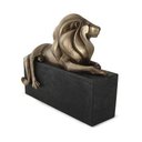 Ver imagem 2 de Escultura Leao sobre Base em Polirresina