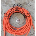 Ver imagem 3 de Suporte enrolador de mangueira jardim ferro artesanato mineiro
