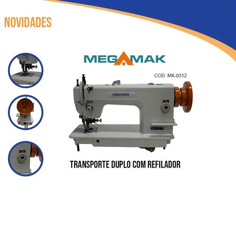 Transporte Duplo, com Refilador, Completa-megamak Bivolt
