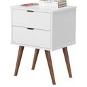 Ver imagem 1 de Mesa de Cabeceira Jb 1818 Branco - Jb Bechara